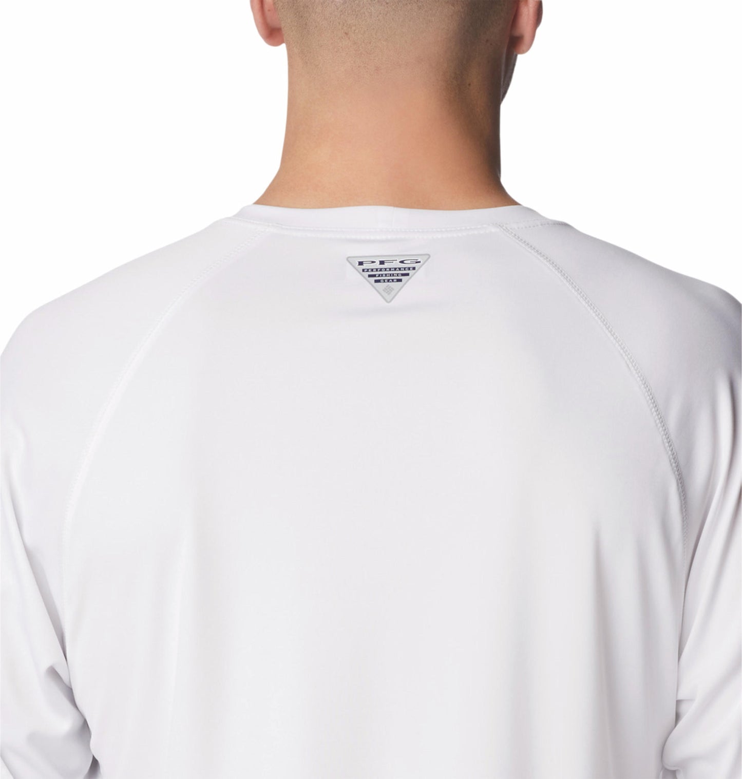 Columbia Mens White Omni-Shade Broad Spectrum Terminal Tackle Long Sleeve Shirt Tshirt