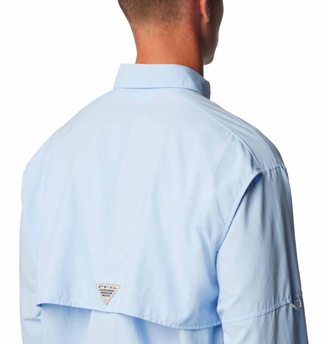 Columbia Men Blue Columbia Men Bahama II Long Sleeve Shirt