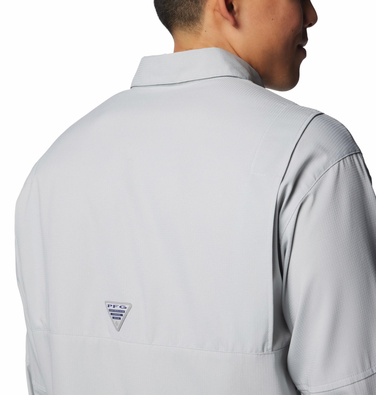 Columbia Mens Grey Omni-Wick Tamiami II Long Sleeve Shirt