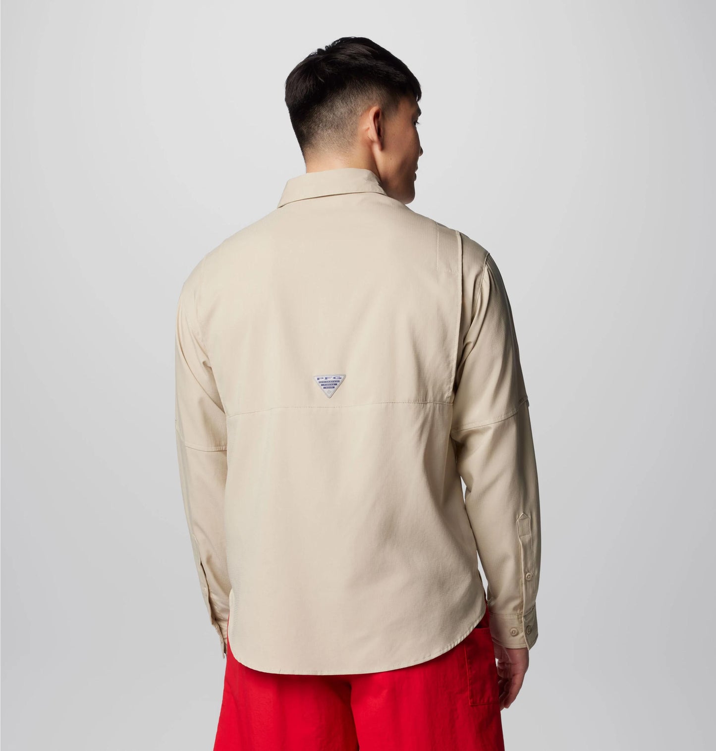 Columbia Mens White Omni-Wick Tamiami II Long Sleeve Shirt