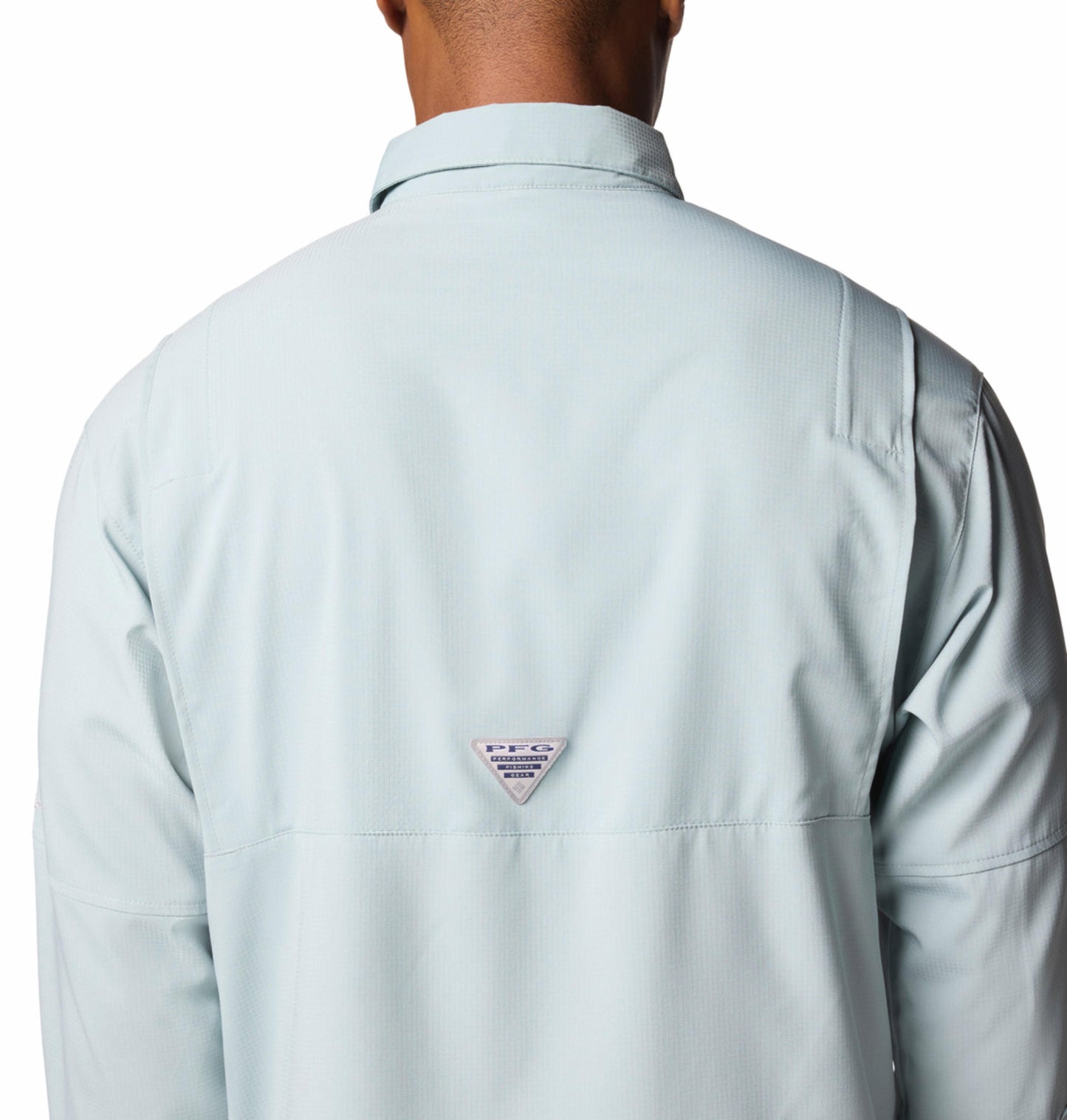 Columbia Mens Turquoise Omni-Wick Tamiami II Long Sleeve Shirt