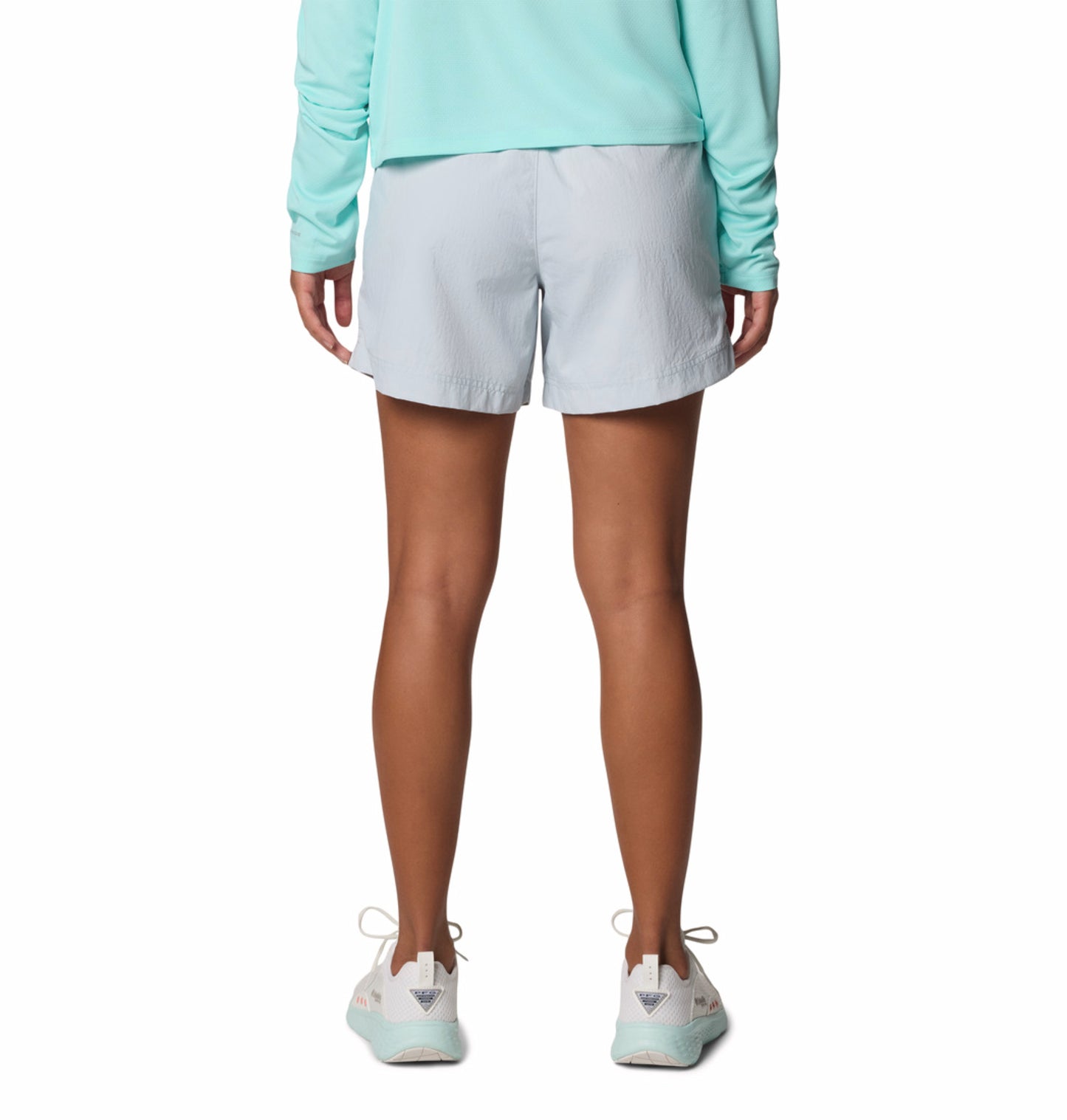 Columbia Women Grey Omni-Shade W Backcast II Short