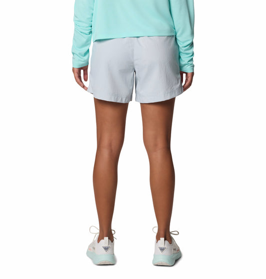 Columbia Women's Grey Omni-Shade Waterproof Hiking Shorts