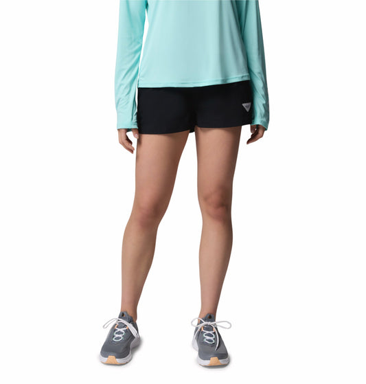 women black omni shade rugged water shorts