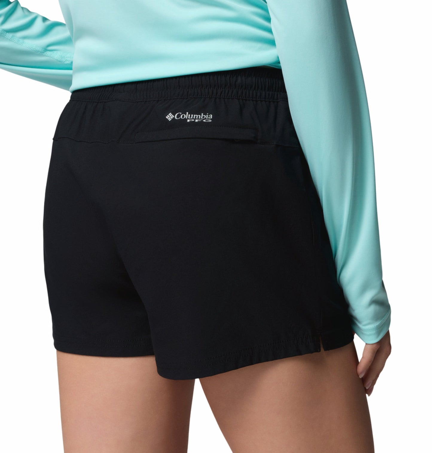 women black omni shade rugged water shorts