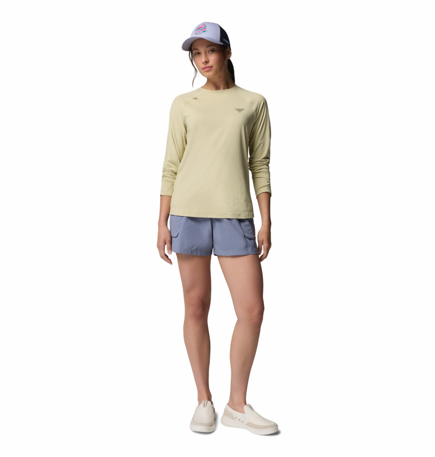 Columbia Women’s Blue Omni-Shade Wild Cast UV Protection Shorts