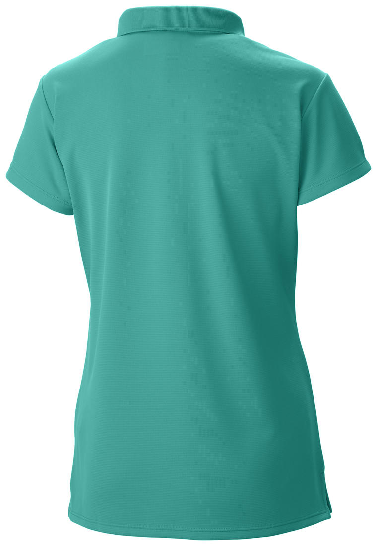 Columbia Women Green Innisfree SS Polo T-Shirt
