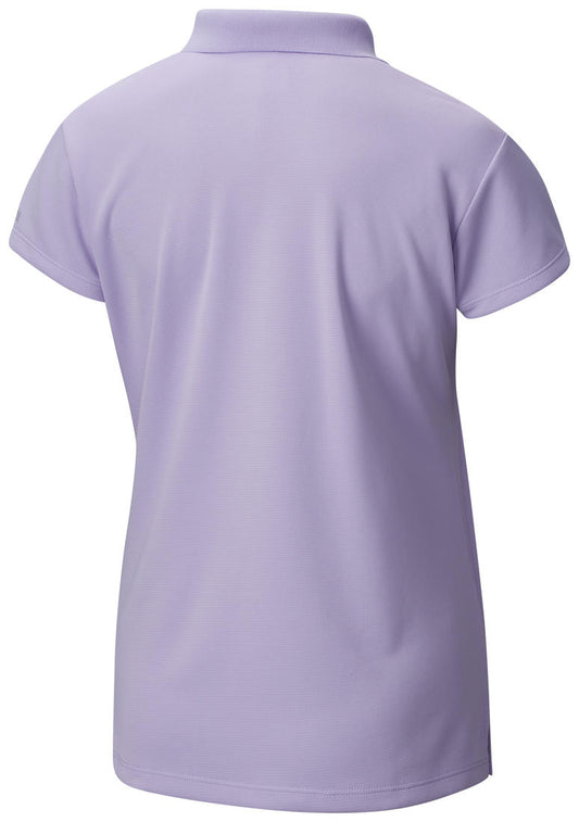 Columbia Women Purple Innisfree SS Polo T-Shirt