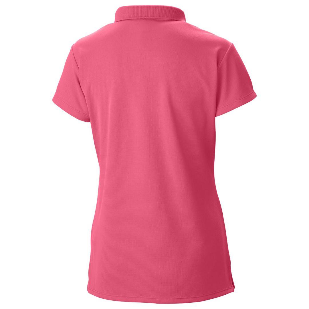 Columbia Women Blue Innisfree SS Polo T-Shirt