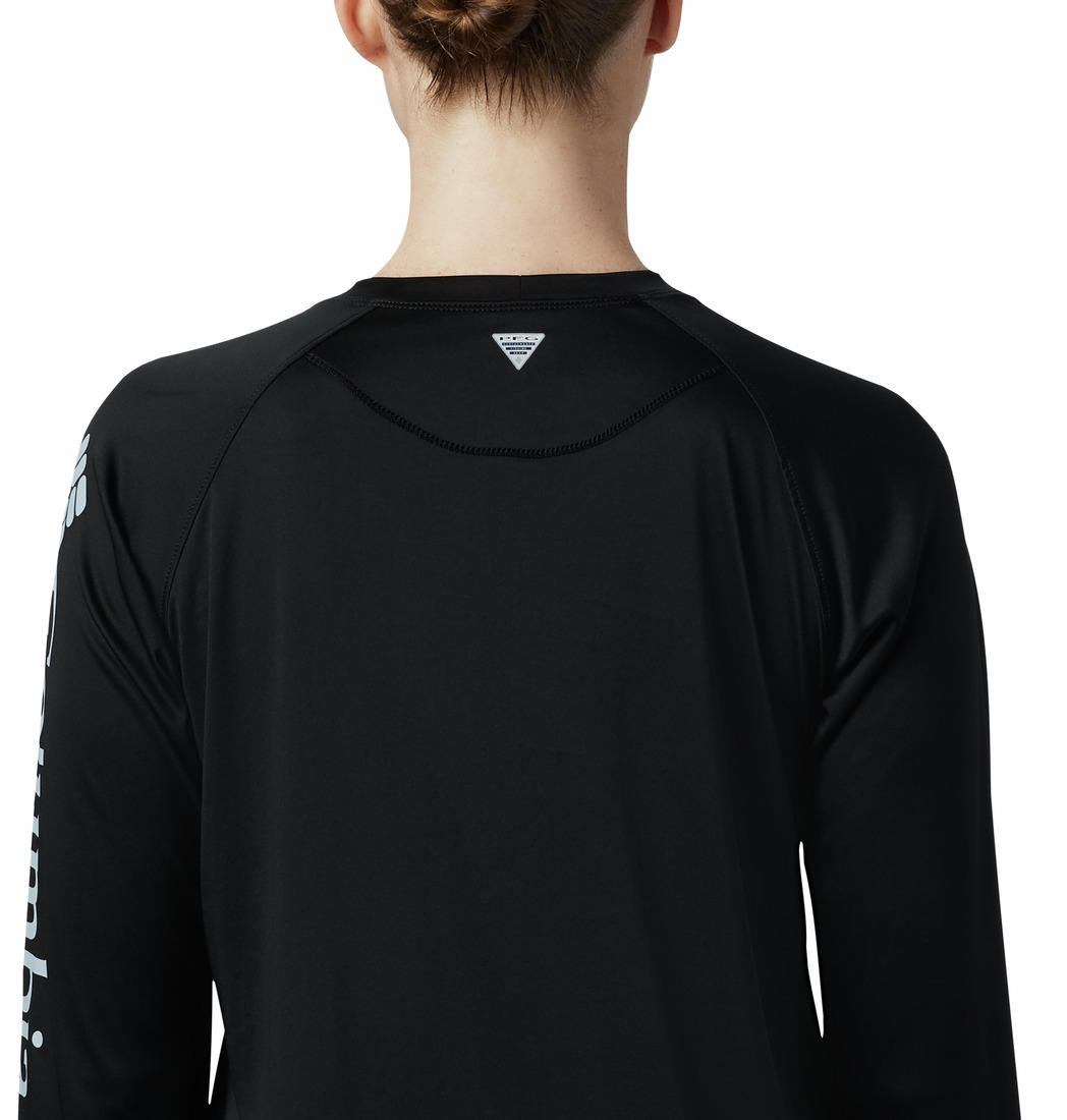 Columbia Womens Black Tidal Tee II Long Sleeve