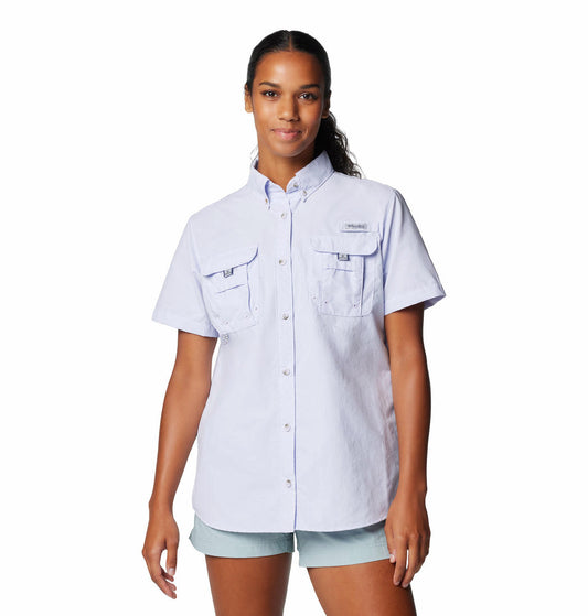 Columbia Womens Purple Womens Bahama II SS