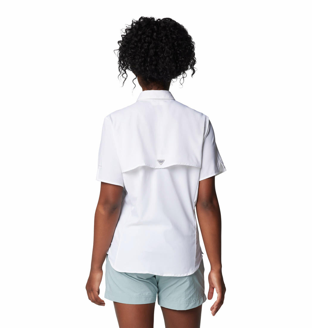 Columbia Womens White Womens Tamiami II Short Sleeve Shirt