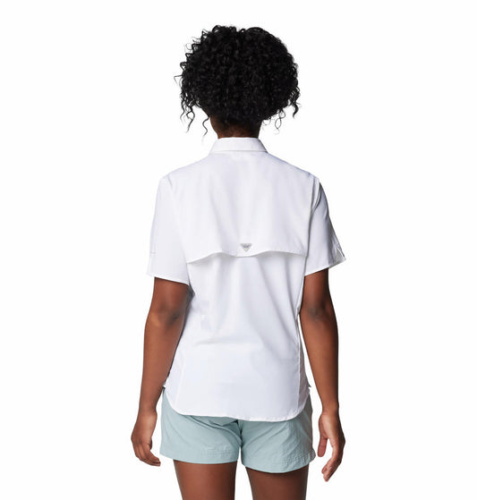 Columbia Womens White Womens Tamiami II Short Sleeve Shirt