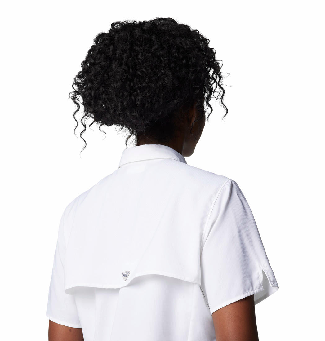 Columbia Womens White Womens Tamiami II Short Sleeve Shirt
