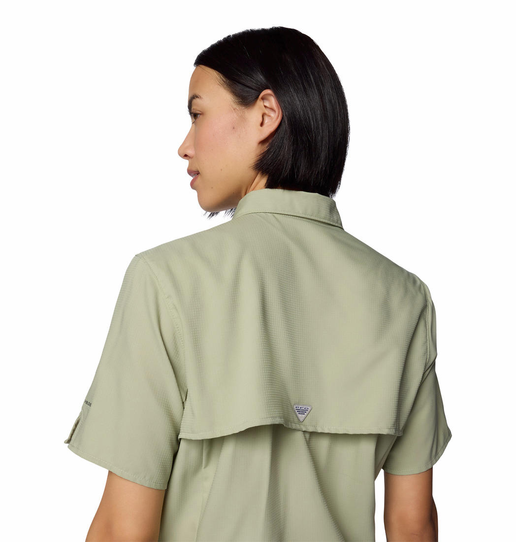 Columbia Womens Green Womens Tamiami II Short Sleeve Shirt