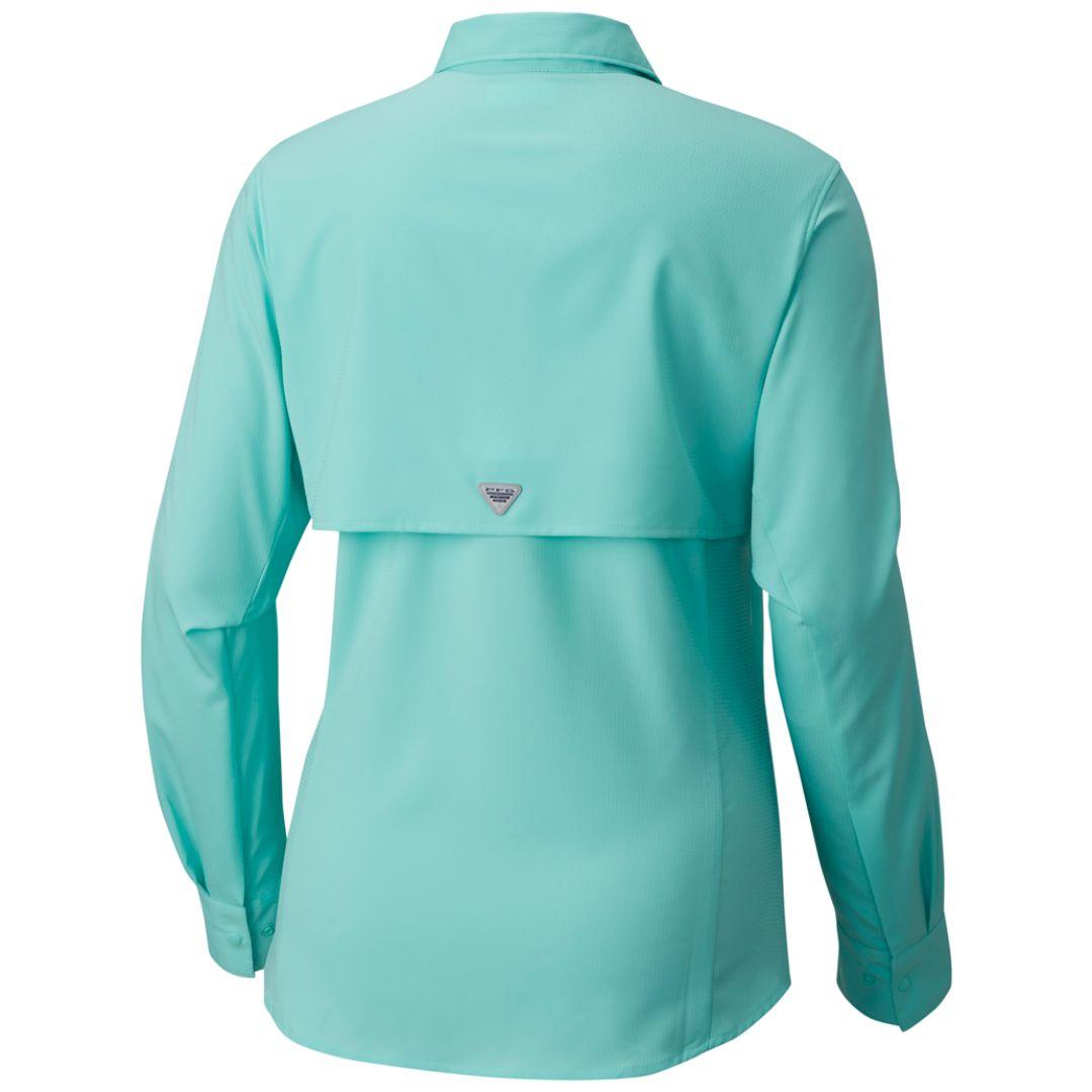 Columbia Women Blue Womens Tamiami II Long Sleeve Shirt