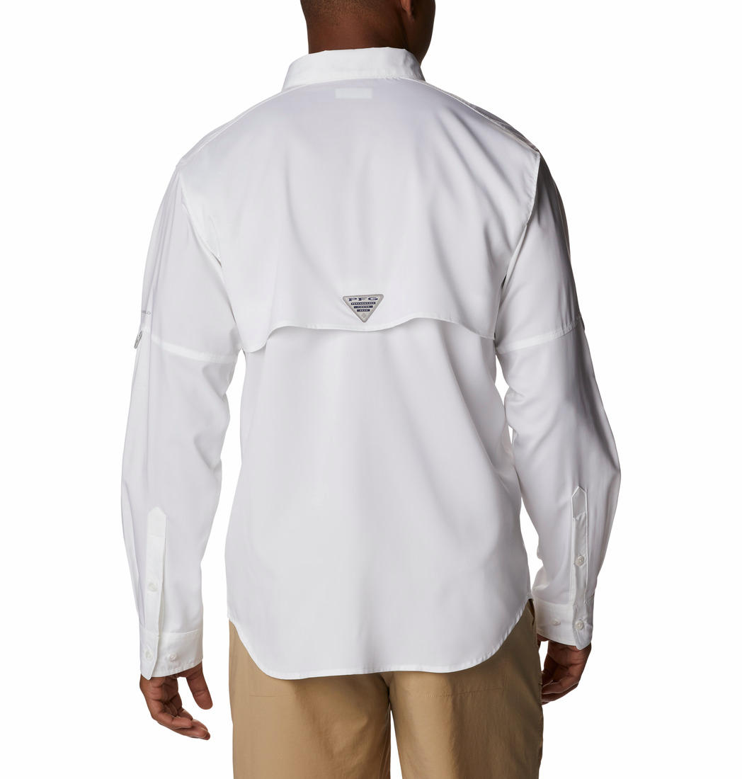 Columbia Men White Columbia Men Blood and Guts IV Woven Long Sleeve Shirt