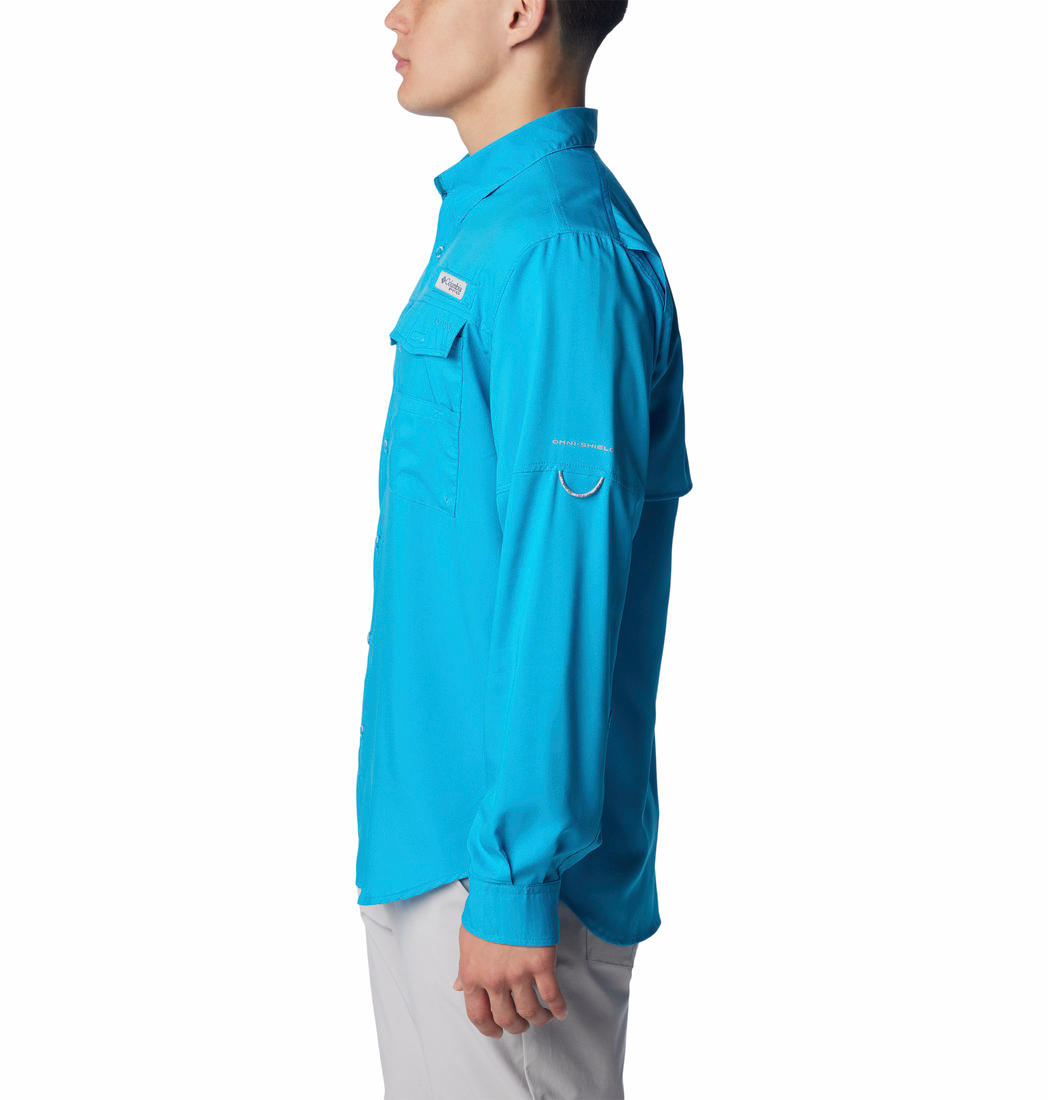 Columbia Men Blue Blood and Guts IV Woven LS