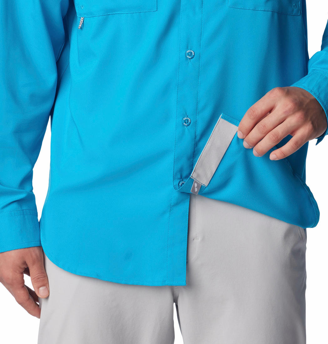 Columbia Men Blue Blood and Guts IV Woven LS