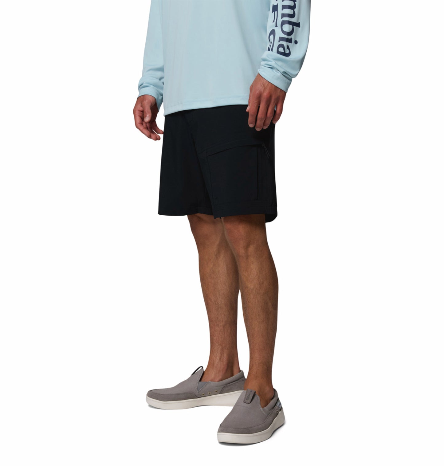 Columbia Men’s Omni-Shade Terminal Tackle III Black Shorts