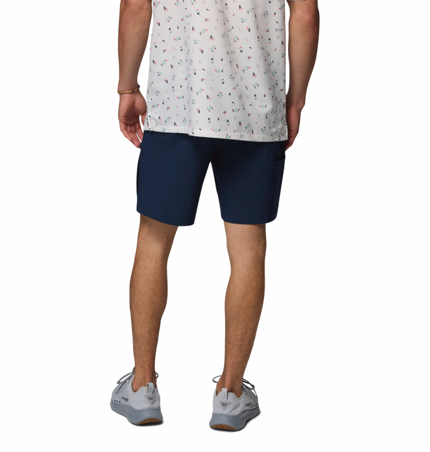 Columbia Men’s Navy Blue Omni-Shade Terminal Tackle III Outdoor Shorts