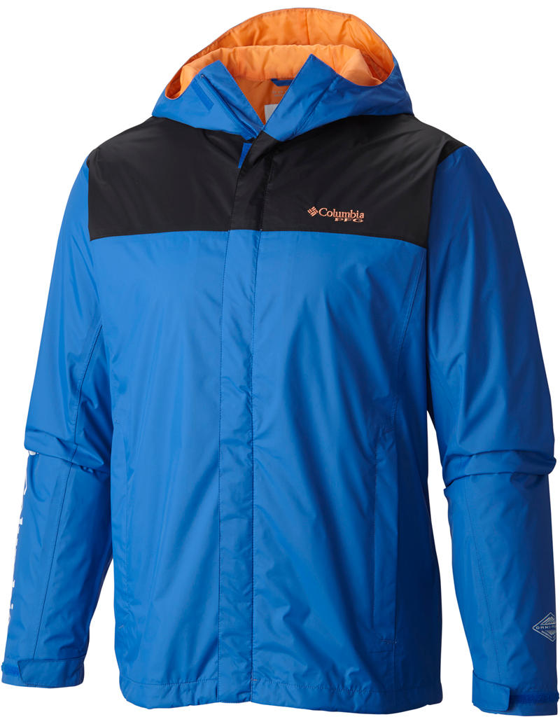 Columbia Men Blue PFG Storm Jacket Waterproof