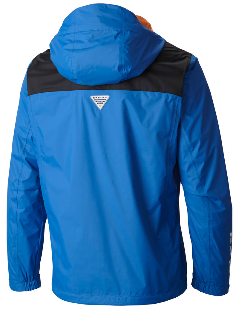 Columbia Men Blue PFG Storm Jacket Waterproof