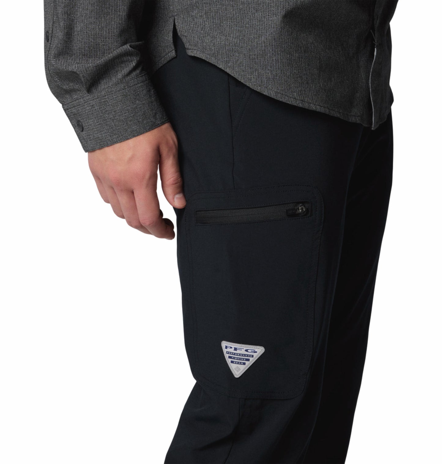 Columbia Mens Black Omni-Shield Terminal Tackle II Pant