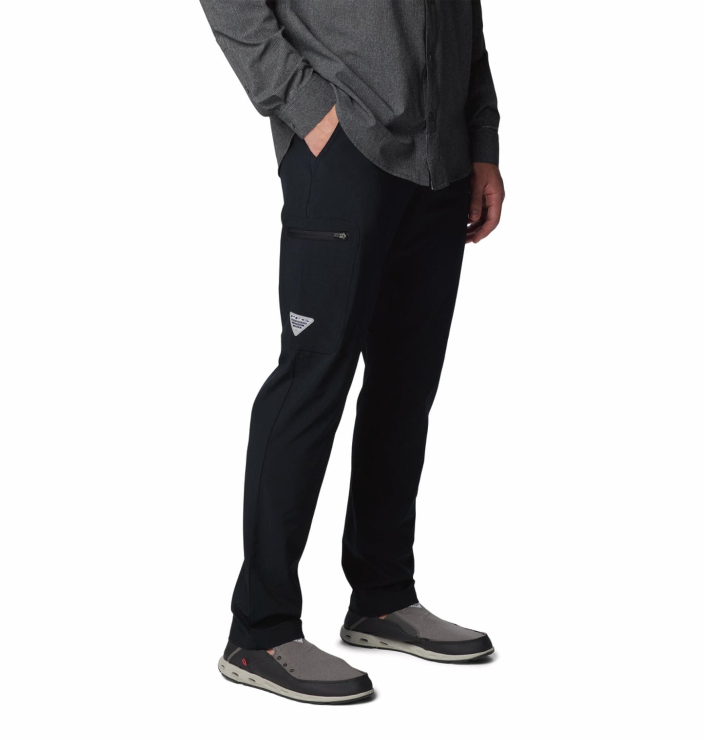 Columbia Mens Black Omni-Shield Terminal Tackle II Pant