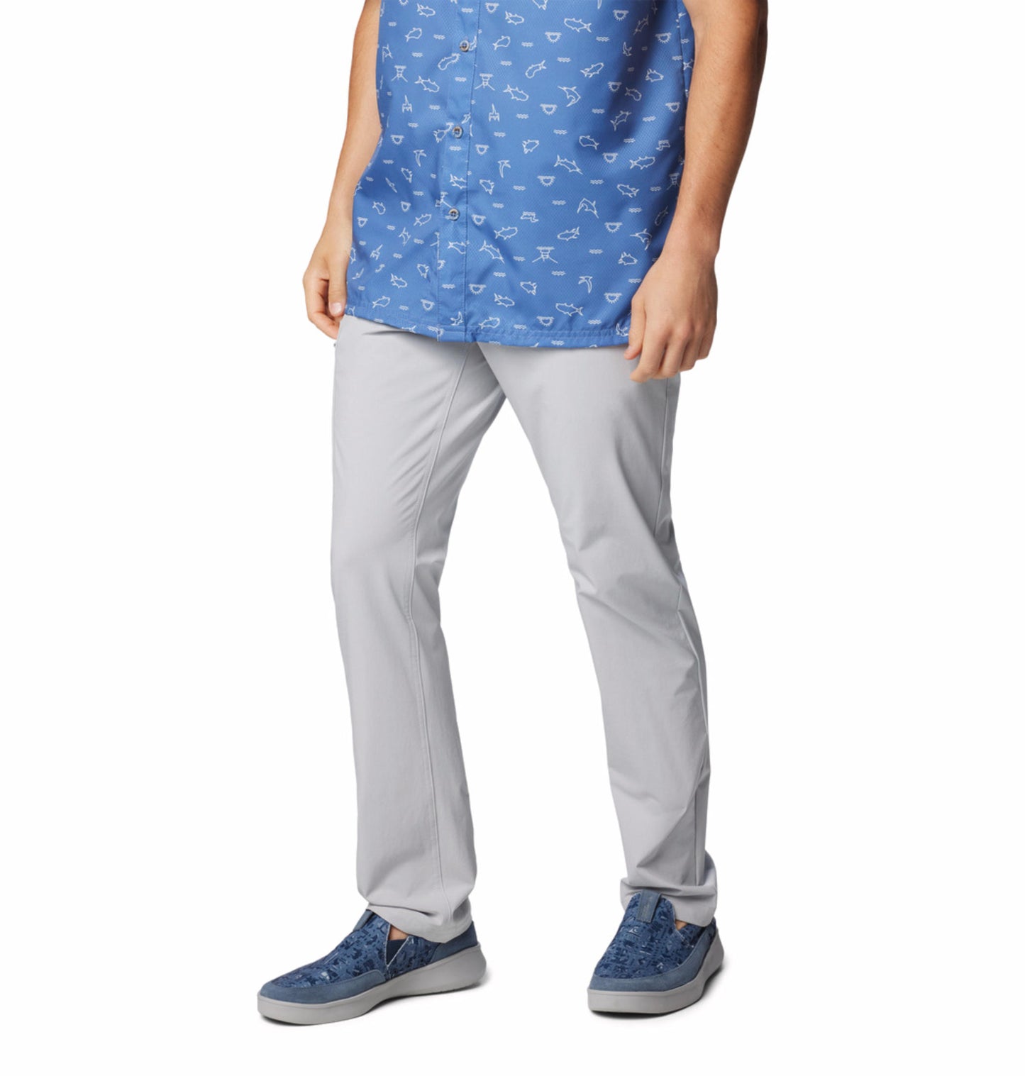 Columbia Mens Grey Omni-Shield Terminal Tackle II Pant