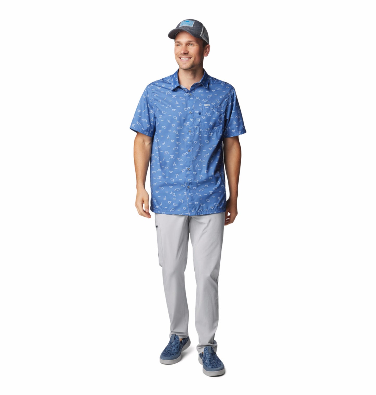 Columbia Mens Grey Omni-Shield Terminal Tackle II Pant