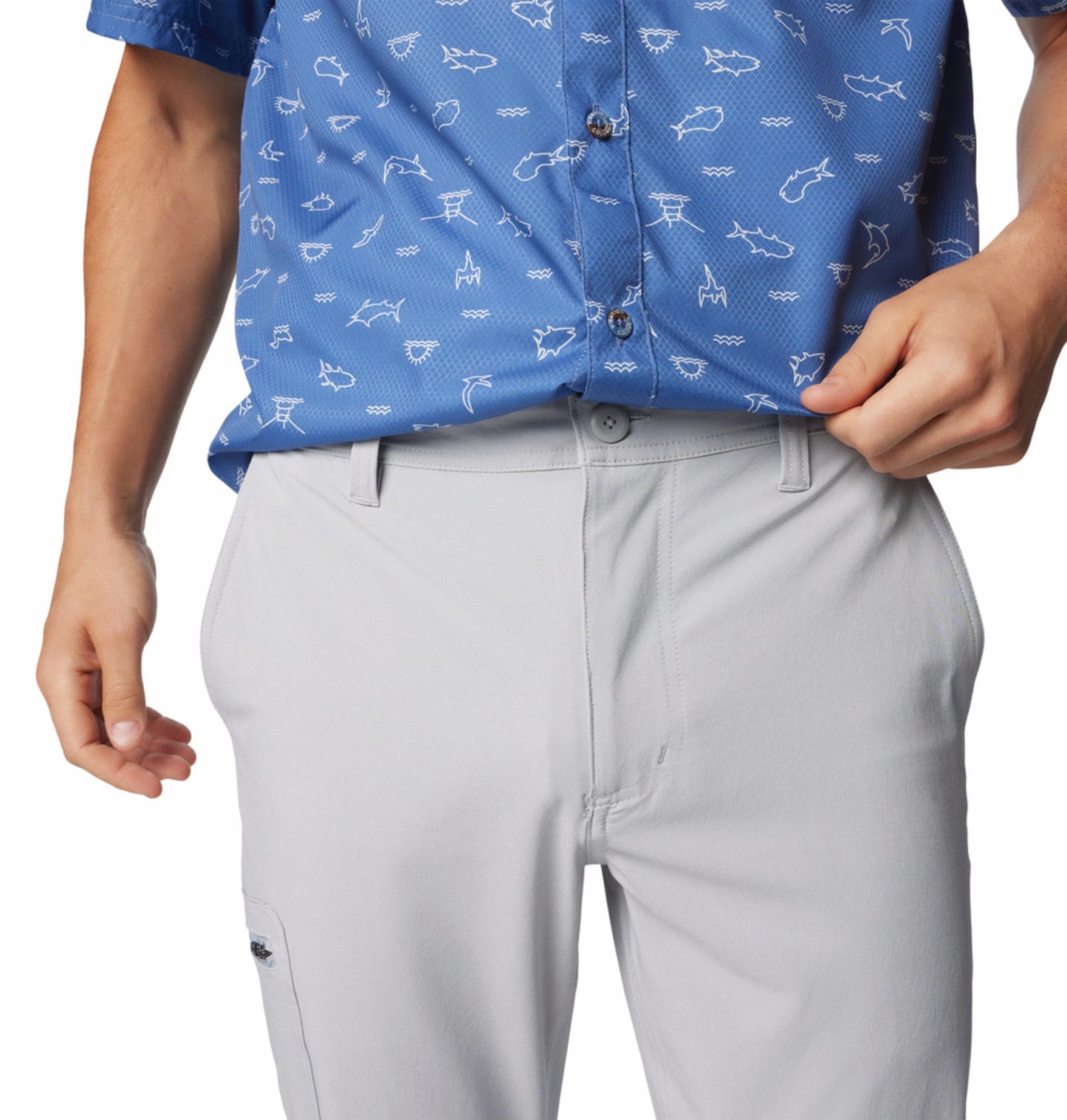 Columbia Mens Grey Omni-Shield Terminal Tackle II Pant