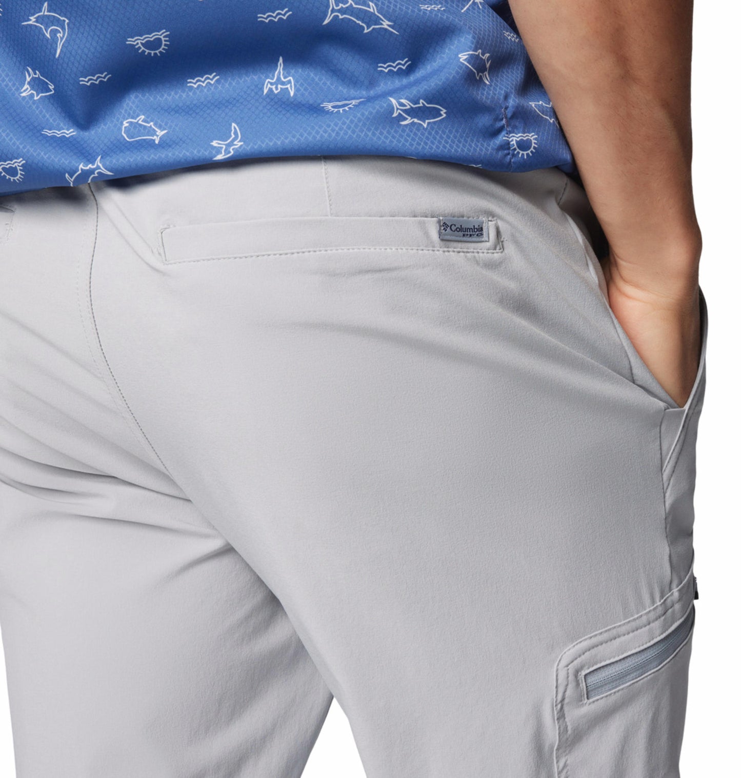 Columbia Mens Grey Omni-Shield Terminal Tackle II Pant