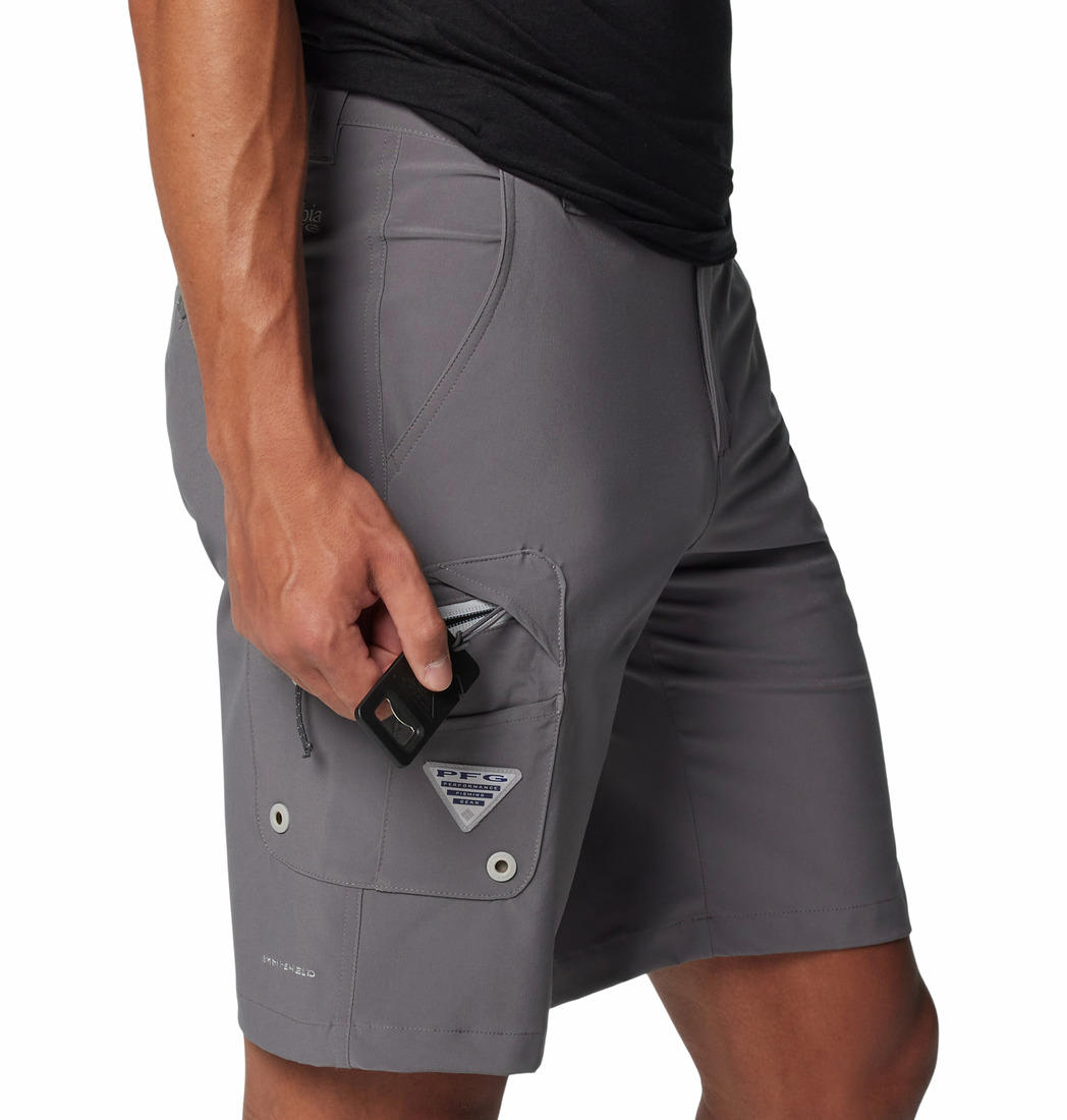 Columbia Mens Grey Terminal Tackle II Short