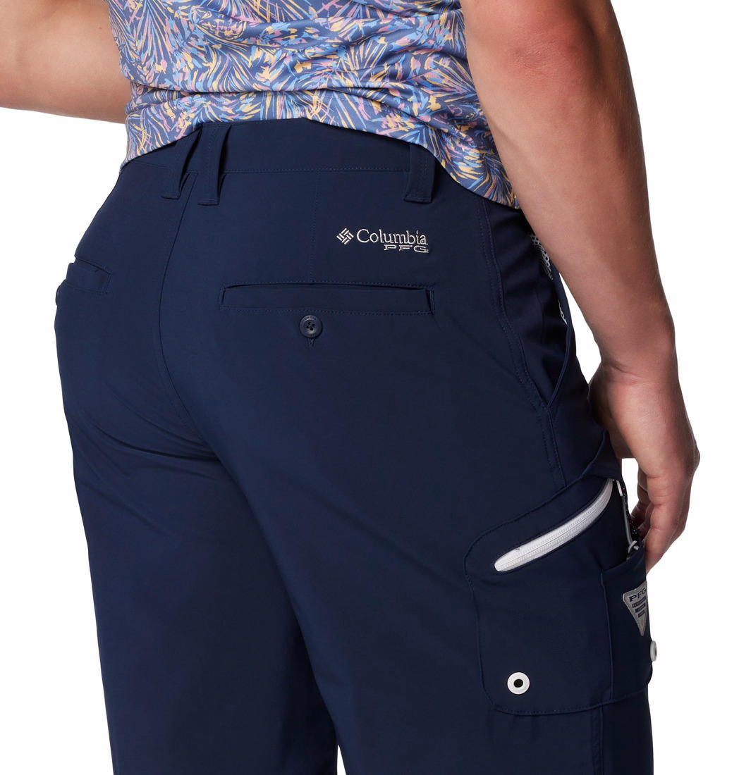 Columbia Mens Blue Omni Shade Terminal Tackle II Short