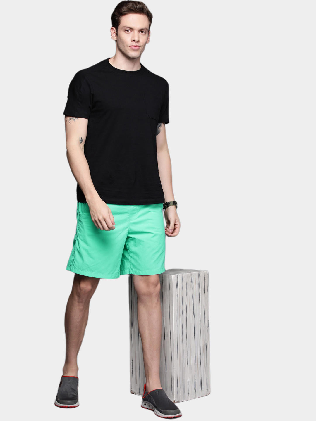 Columbia Men Green Backcast III Water Shorts
