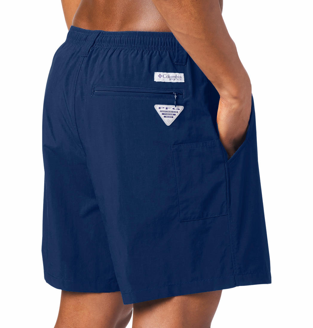 Columbia Men Blue Backcast III Water Shorts
