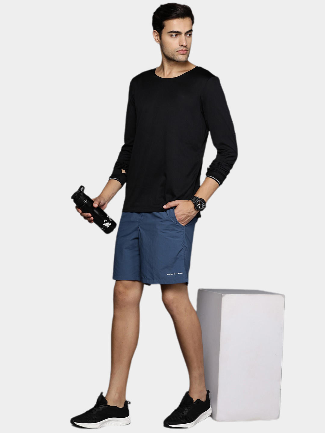 Columbia Men Blue Backcast III Water Shorts