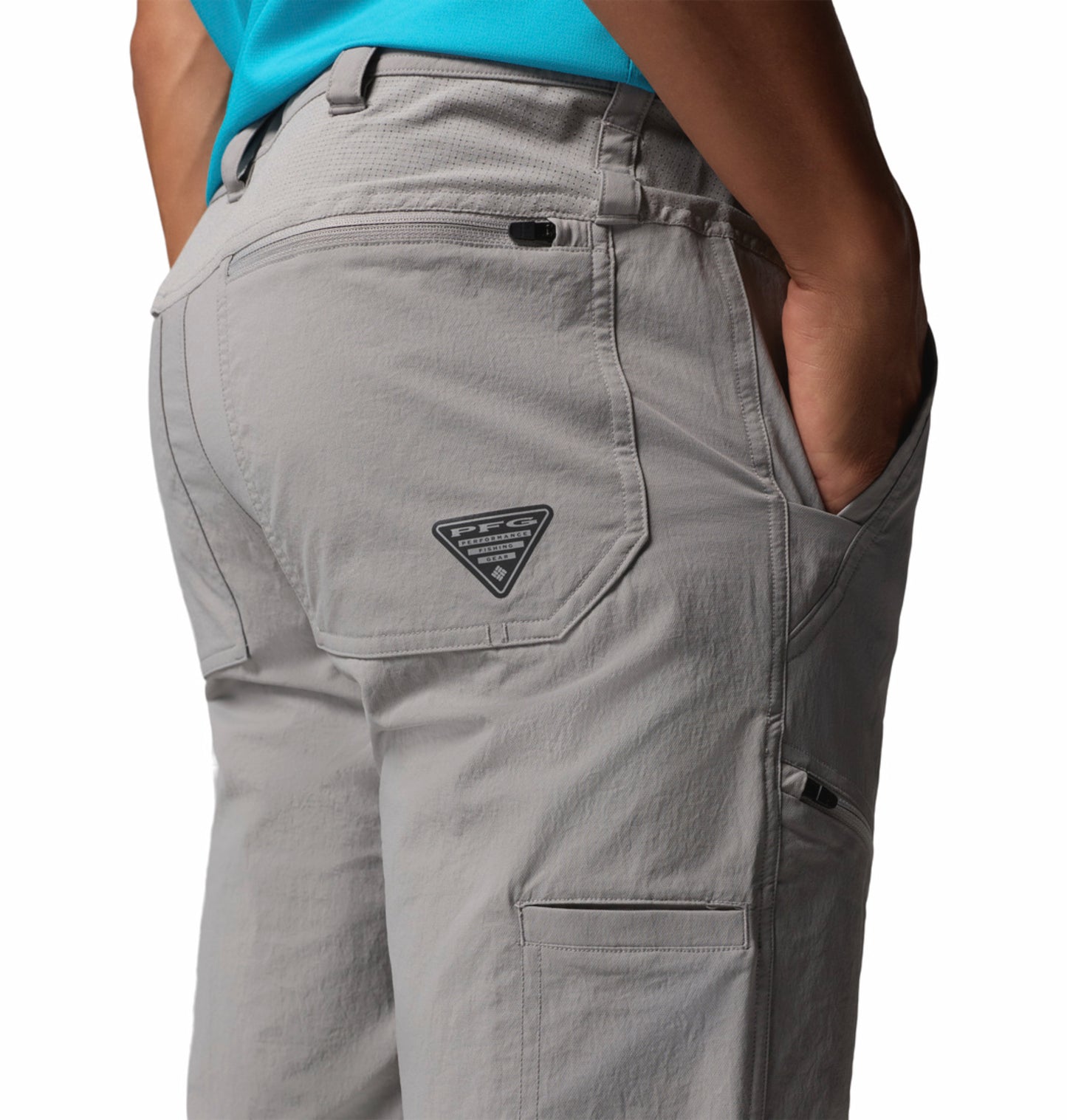 Columbia Men Grey Omni-Freeze PFG Pro Guide Pant