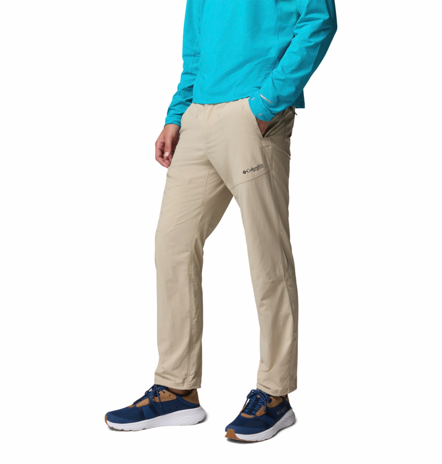 Columbia Men Beige Omni-Freeze PFG Pro Guide Technical Pant