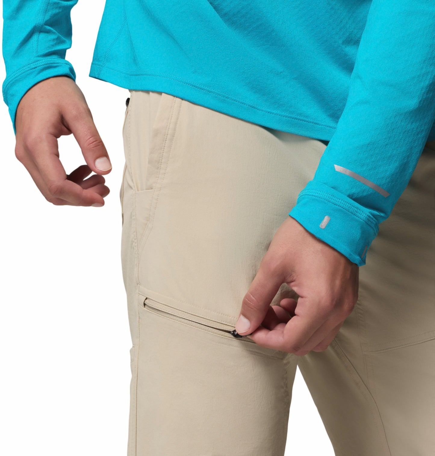 Columbia Men Beige Omni-Freeze PFG Pro Guide Technical Pant