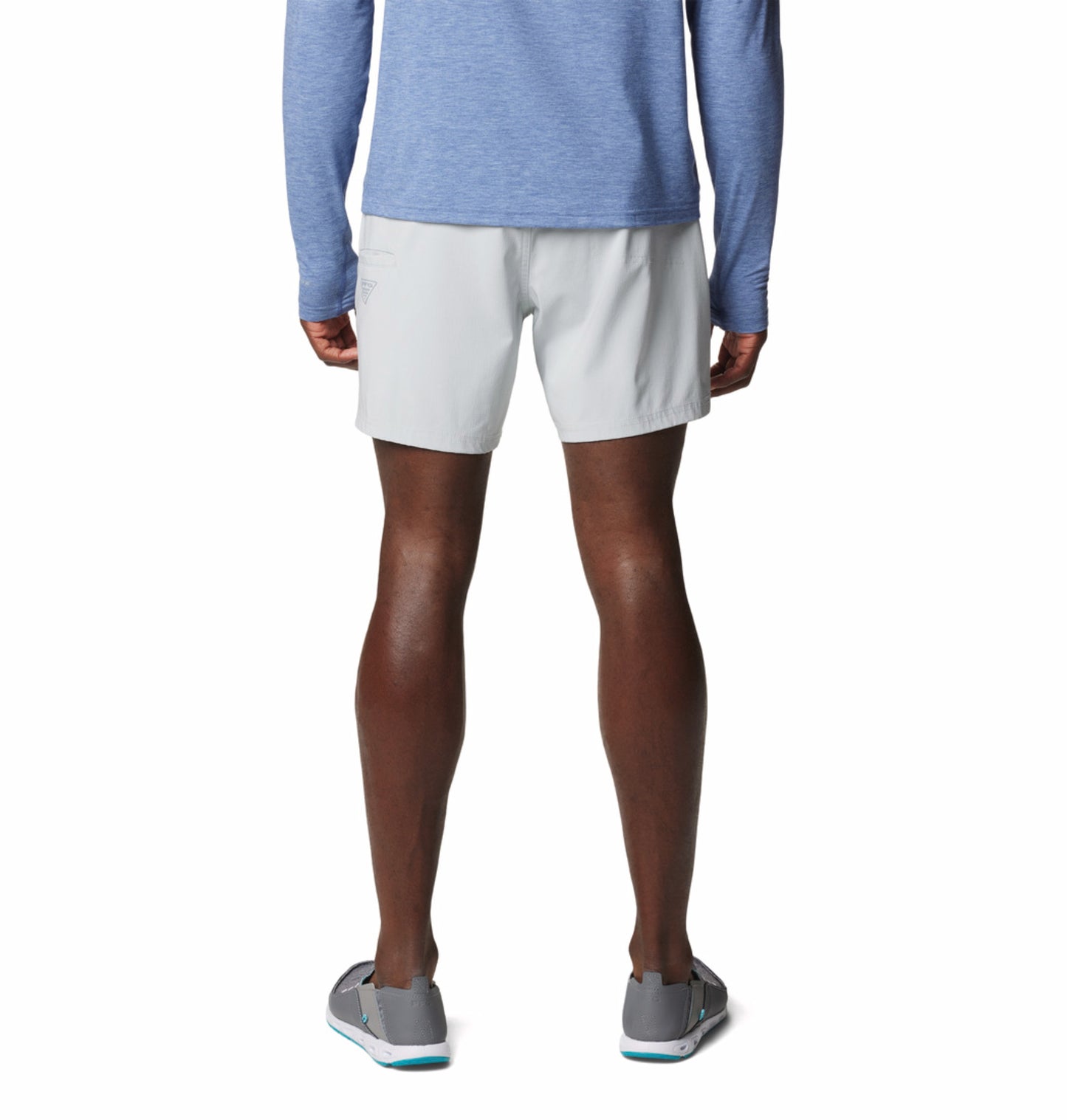 Columbia Men Light Grey Omni-Shade PFG Uncharted Short