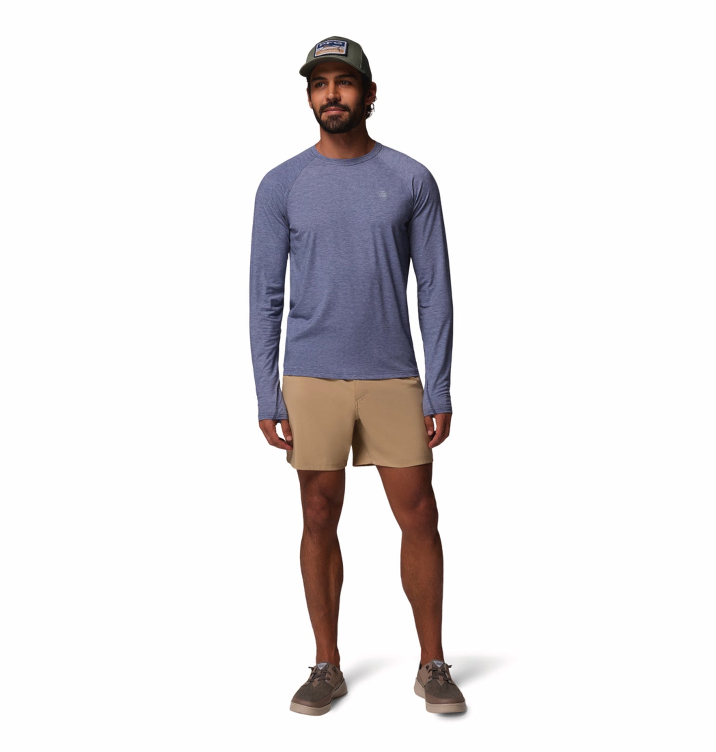 Columbia Men Brown Omni-Shade PFG Uncharted Short