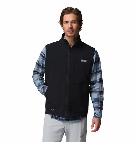 men black omni shield hydroforce soft shell vest