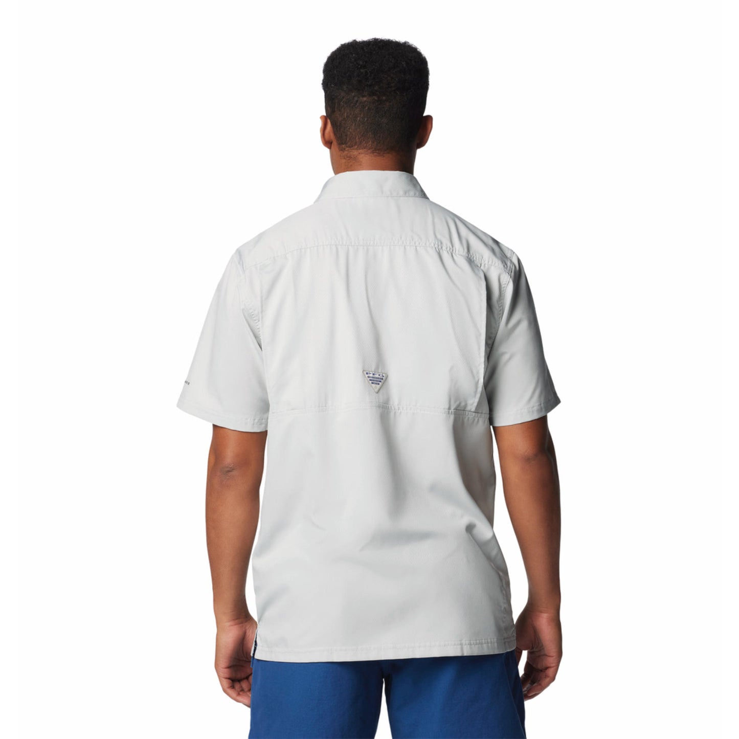 Columbia Mens Black Slack Tide Camp Shirt