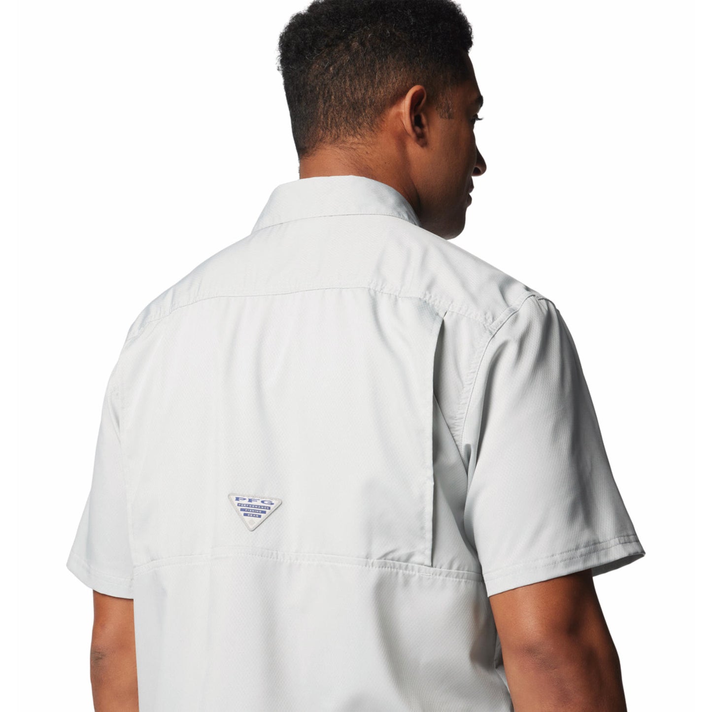 Columbia Mens Black Slack Tide Camp Shirt