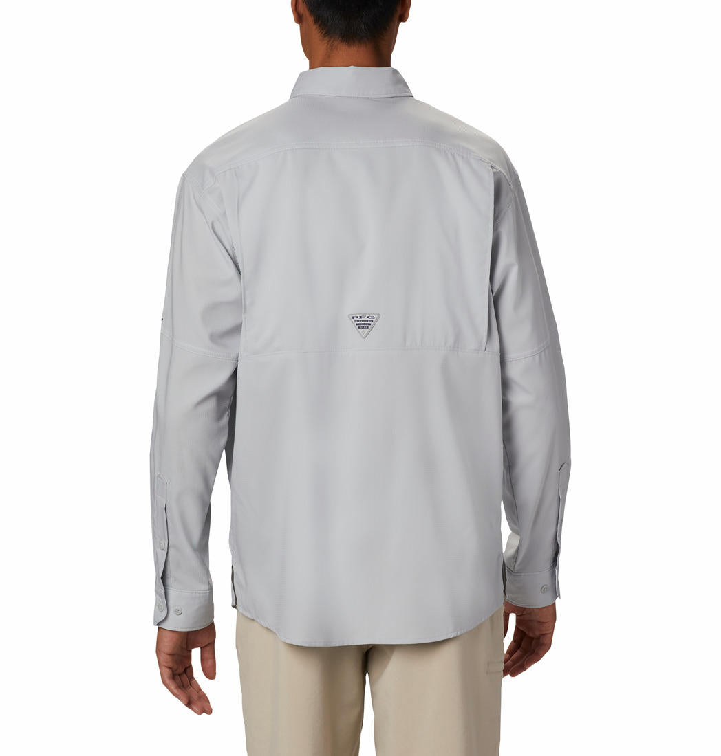 Columbia Men Grey Columbia Men Low Drag Offshore Long Sleeve Shirt