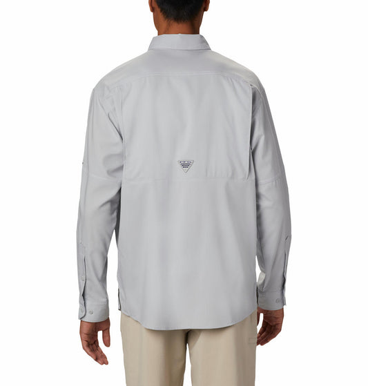 Columbia Men Grey Columbia Men Low Drag Offshore Long Sleeve Shirt