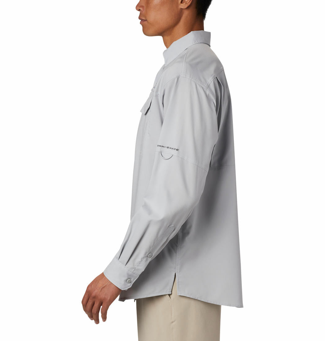 Columbia Men Grey Columbia Men Low Drag Offshore Long Sleeve Shirt