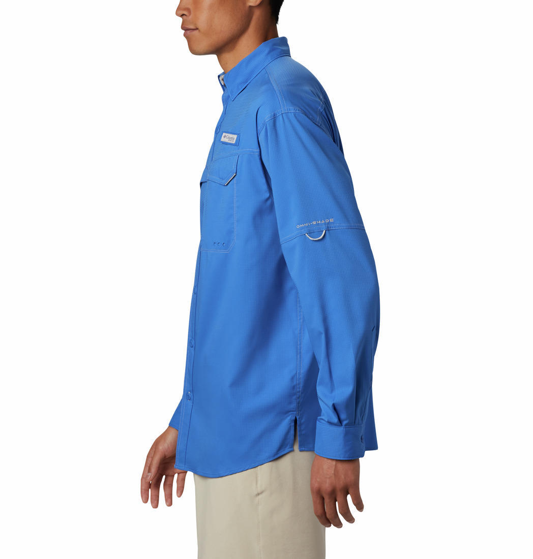 Columbia Men Blue Low Drag Offshore Long Sleeve Shirt